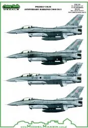 F-16C/D Polish Anniversary markings 2006-2011 1:72