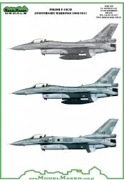 F-16C/D Polish Anniversary markings 2006-2011 1:72