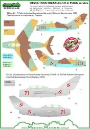 MiG-15UTI/CS-102/SBLim-1/2 in Polish service 1:72