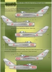 MiG-15/15bis & Lim-1/2 in Polish service 1:72
