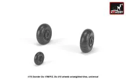 Do 17M/P/Z, Do 215 wheels w/ weighted tires 1:72