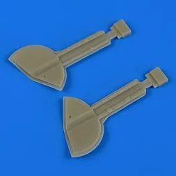 Spitfire Mk.Ixc undercarriage covers for Revell 1:32