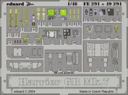 Harrier Gr Mk.7 P.E. set for Hasegawa - Zoom 1:48