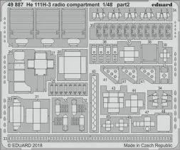 He 111H-3 radio compartment for ICM 1:48
