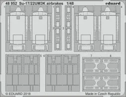 Su-17/22UM3K airbrakes for Kitty Hawk 1:48