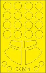 B-2A mask for Modelcollect 1:72