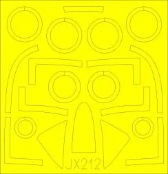 T-28C mask for Kitty Hawk 1:32