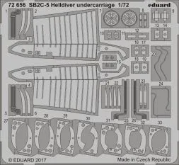 SB2C-5 undercarriage for Special Hobby 1:72