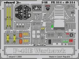P-40E P.E. for Hasegawa - Zoom 1:48
