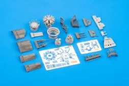 Fw 190A-5 engine & fuselage guns for Eduard 1:48
