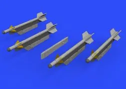 R-3S missiles w/ pylons for MiG-21 1:72