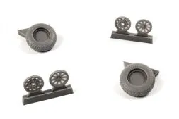 P-51D Mustang - Wheels (Cross Tread Pattern) 1:32