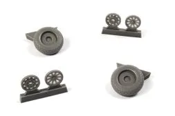 P-51D Mustang - Wheels (Oval Tread Pattern) 1:32