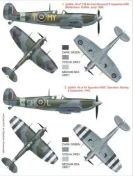 Spitfire Mk.Vb super mask for Tamiya 1:48