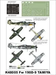 Fw 190D-9 super mask for Tamiya Part.2 1:48