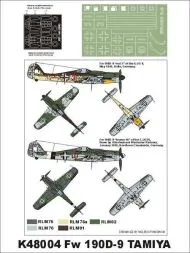 Fw 190D-9 super mask for Tamiya Part.1 1:48