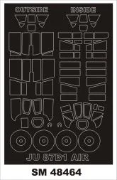 Ju 87B-1 mask for Airfix 1:48