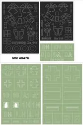 He 111H-3 maxi mask for ICM 1:48