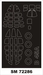 B-45A mask for Valom 1:72