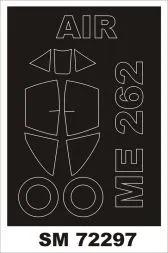 Me 262A mask for Airfix 1:72