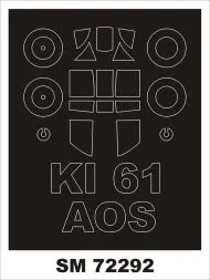 Ki-61-I Hein mask for Aoshima 1:72