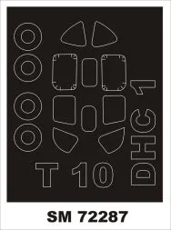 DHC-1 T.10 mask for AZmodel 1:72