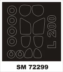 L-200A Morava mask for KP 1:72
