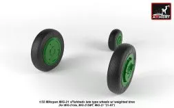 MiG-21 Fishbed late wheels 1:32