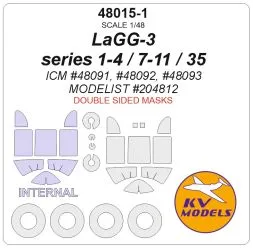 LaGG-3 mask (double sided) for ICM 1:48