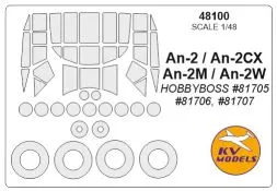 An-2 mask for Hobby Boss 1:48