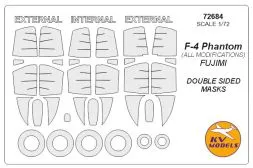 F-4 Phantom II mask for Fujimi 1:72