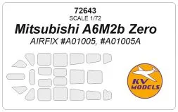A6M2b Zero mask for Airfix 1:72