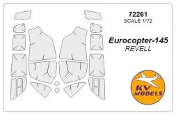 Eurocopter EC-145 mask for Revell 1:72