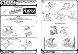 French Twin Mount 37mm/50 (1.46in) Model 1933 1:350