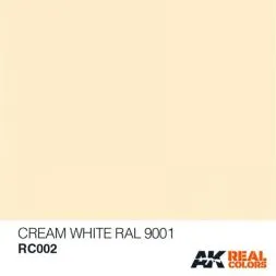 Cream White (RAL9001) 10ml