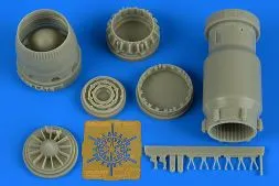 MiG-27 Flogger late exhaust nozzle -opened 1:48