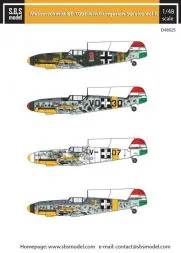 Bf 109F-4 in Hungarian Service Vol.2 1:48