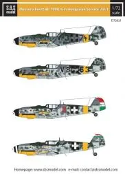 Bf 109G-6 in Hungarian Service VOL. II 1:72
