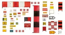 Russian PAG-Type Taxiway Winter Version w/ Blast Wall 1:48