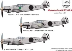 Messerschmitt Bf 109A 1:32