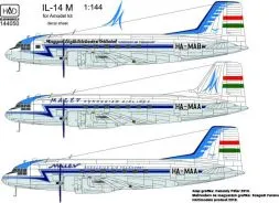 IL-14M Hungarian service 1:144