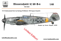 Bf 109G-6 - Hadnagy Pal Belevari 1:48