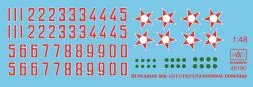 Hungarian National insignias (Stars and Numbers) 1:48