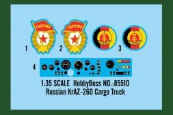KrAZ-260 Russian Crago Truck 1:35