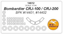 CRJ-100/ CRJ-200 mask for BPK Models 1.144