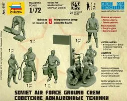 Soviet Air Force Ground Crew WWII 1:72