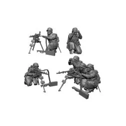 MG 34 with Crew (winter) 1:72