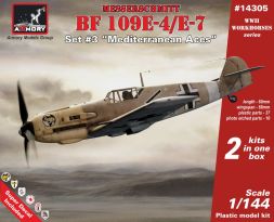 Bf 109E - Mediterranean Aces 1:144