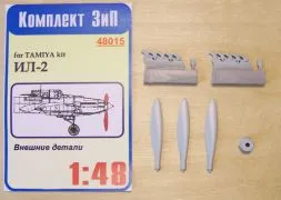 Il-2 external detail for Tamiya 1:48