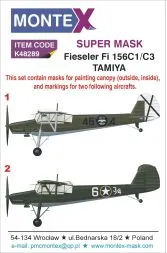 Fi 156C1/C3 Super Mask for Tamiya 1:48